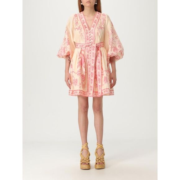 Zimmermann Dress Woman Yellow Cream